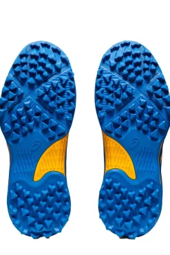 Asics Accessoires^Hockeyschoen veld jongens blauw