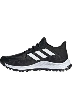 Adidas Hockey Accessoires^Hockeyschoen veld jongens zwart
