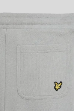 Lyle & Scott Broeken^Jongens joggingsbroek grijs