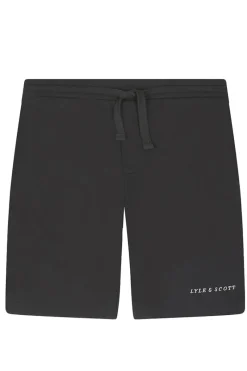 Lyle & Scott Broeken^Jongens joggingsbroek grijs