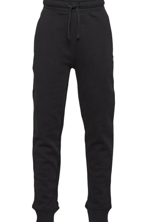 Lyle & Scott Broeken^Jongens joggingsbroek zwart