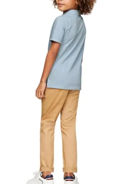Tommy Hilfiger T-shirts & Polo's^Jongens polo korte mouw blauw