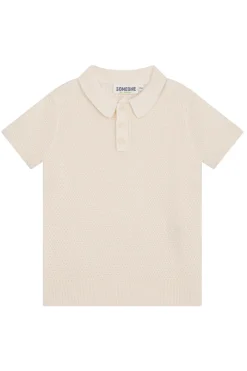 Someone T-shirts & Polo's^Jongens polo korte mouw bruin
