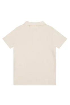 Someone T-shirts & Polo's^Jongens polo korte mouw bruin