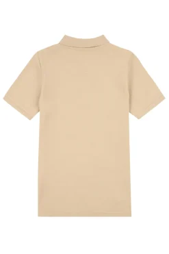 Lyle & Scott T-shirts & Polo's^Jongens polo korte mouw bruin