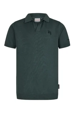 Retour Denim de Luxe T-shirts & Polo's^Jongens polo korte mouw groen