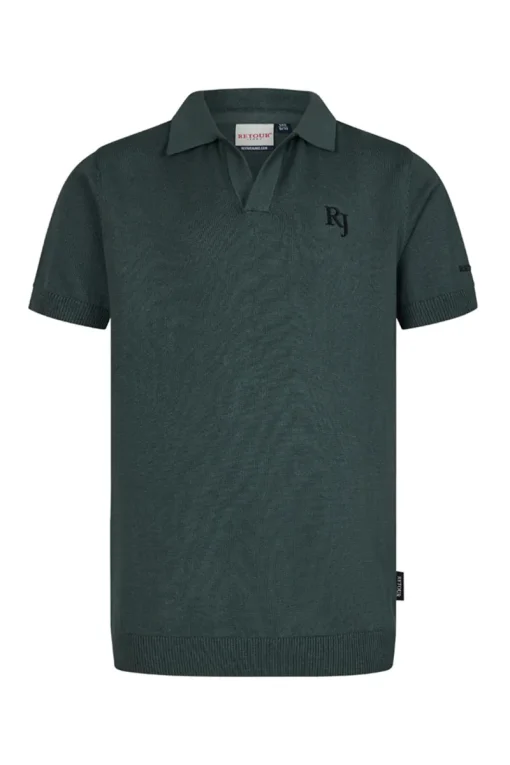 Retour Denim de Luxe T-shirts & Polo's^Jongens polo korte mouw groen