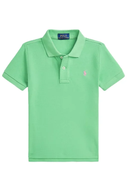 Polo Ralph Lauren T-shirts & Polo's^Jongens polo korte mouw groen