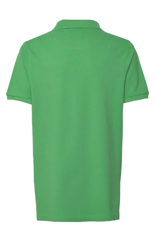 Lyle & Scott T-shirts & Polo's^Jongens polo korte mouw groen