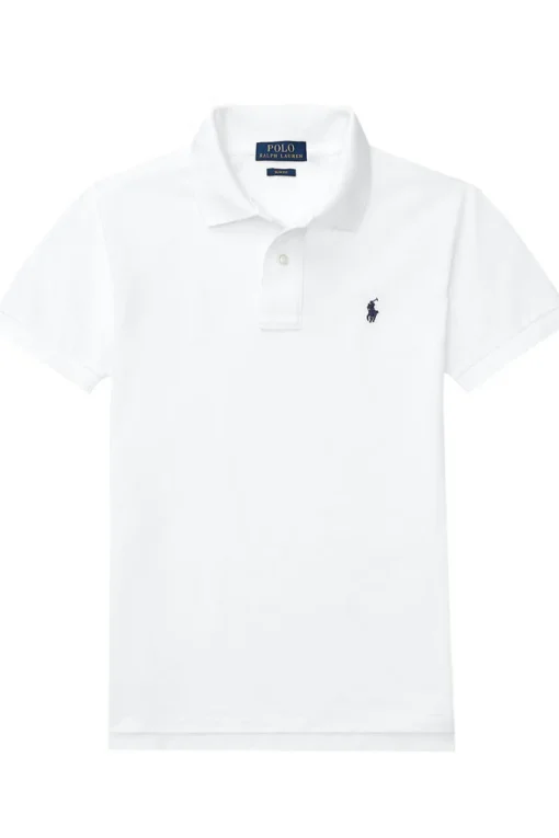Polo Ralph Lauren T-shirts & Polo's^Jongens polo korte mouw wit