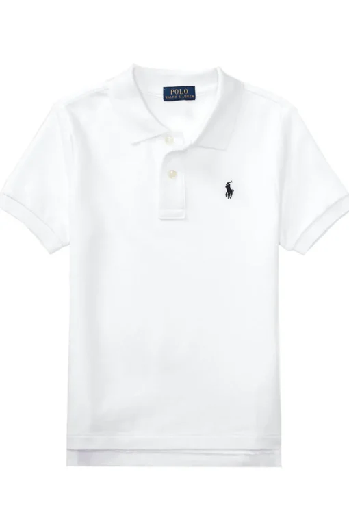 Polo Ralph Lauren T-shirts & Polo's^Jongens polo korte mouw wit
