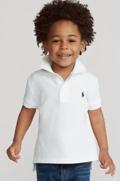 Polo Ralph Lauren T-shirts & Polo's^Jongens polo korte mouw wit