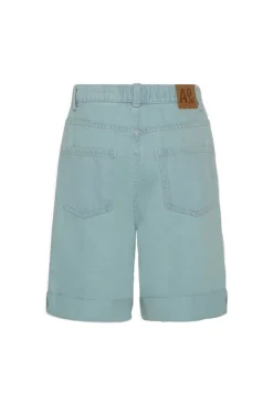 AO76 Broeken^Jongens short blauw