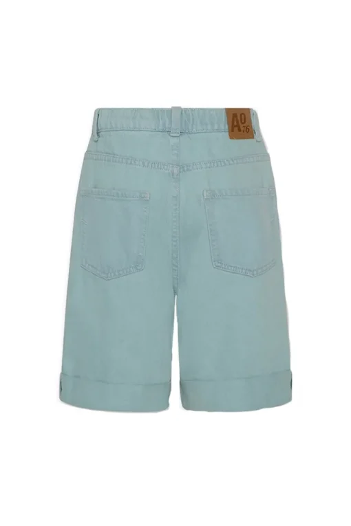 AO76 Broeken^Jongens short blauw