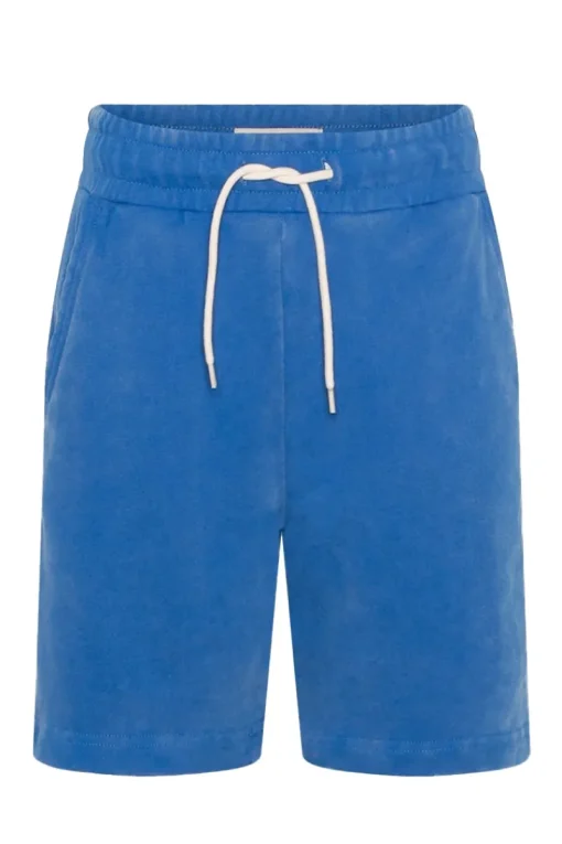 AO76 Broeken^Jongens short blauw