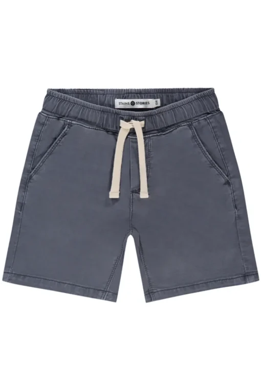 Stains and Stories Broeken^Jongens short blauw