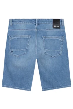 Rellix Broeken^Jongens short blauw