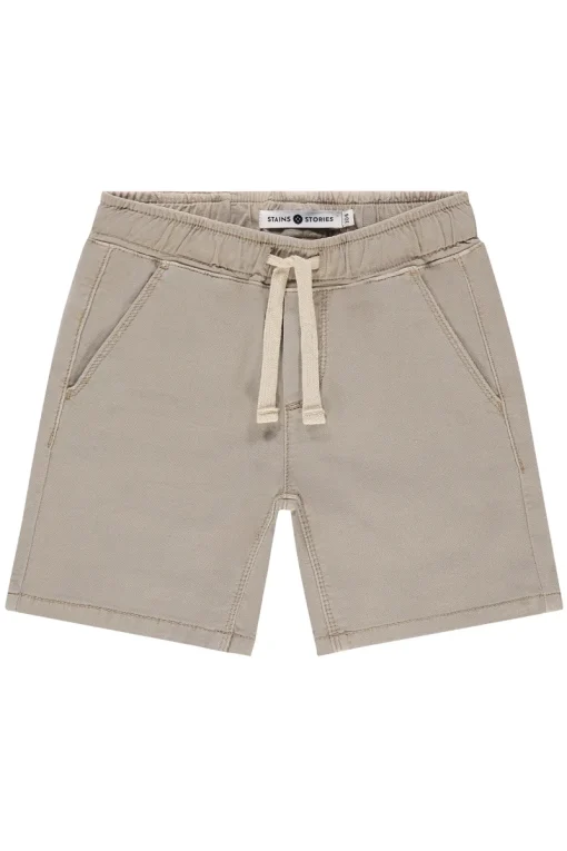 Stains and Stories Broeken^Jongens short bruin