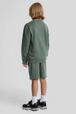 Lyle & Scott Broeken^Jongens short groen