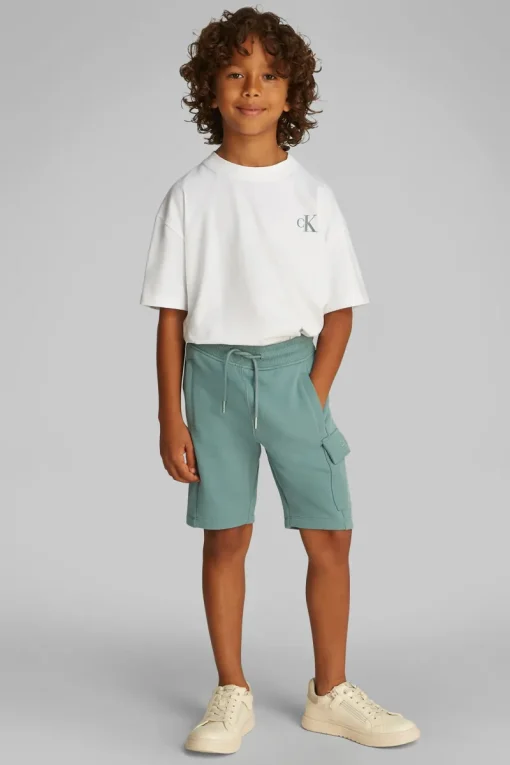 Calvin Klein Broeken^Jongens short groen