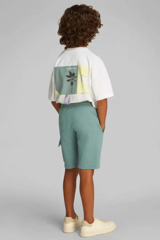 Calvin Klein Broeken^Jongens short groen