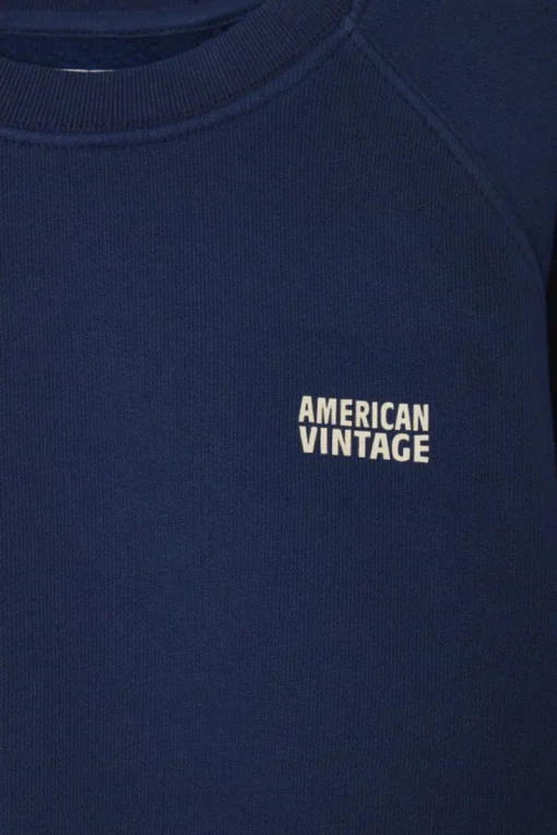 American Vintage Truien & Vesten^Jongens sweater blauw