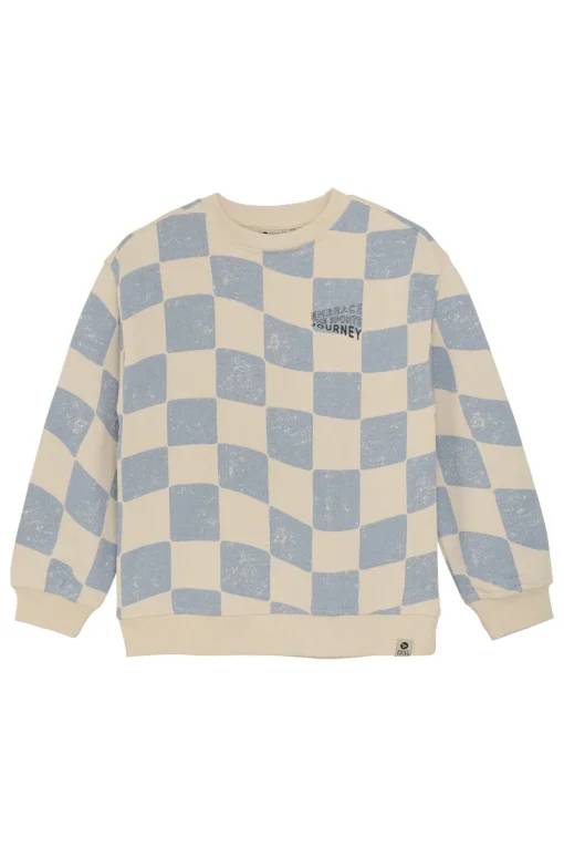 Daily7 Truien & Vesten^Jongens sweater blauw