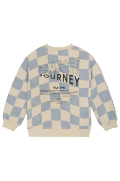 Daily7 Truien & Vesten^Jongens sweater blauw