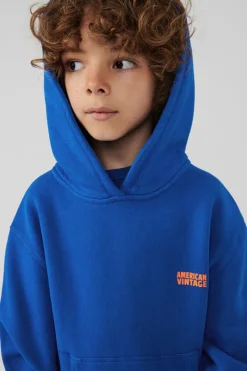 American Vintage Truien & Vesten^Jongens sweater blauw