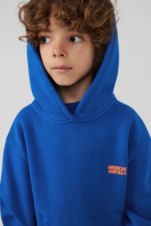 American Vintage Truien & Vesten^Jongens sweater blauw