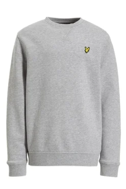 Lyle & Scott Truien & Vesten^Jongens sweater grijs