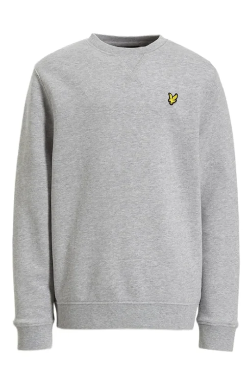 Lyle & Scott Truien & Vesten^Jongens sweater grijs