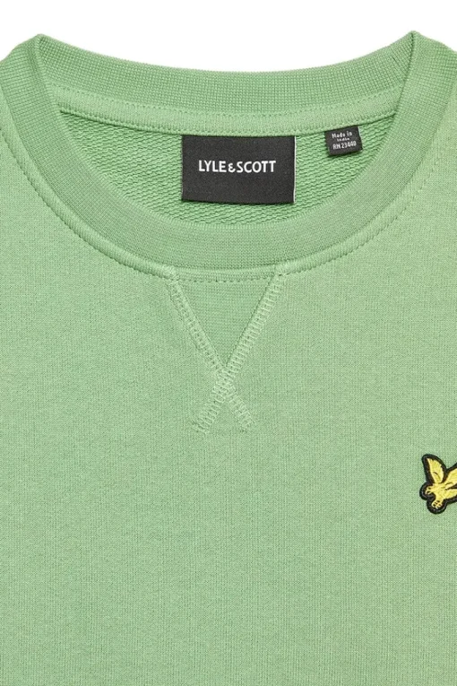 Lyle & Scott Truien & Vesten^Jongens sweater groen