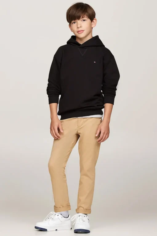 Tommy Hilfiger Truien & Vesten^Jongens sweater zwart