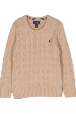 Polo Ralph Lauren Truien & Vesten^Jongens trui bruin