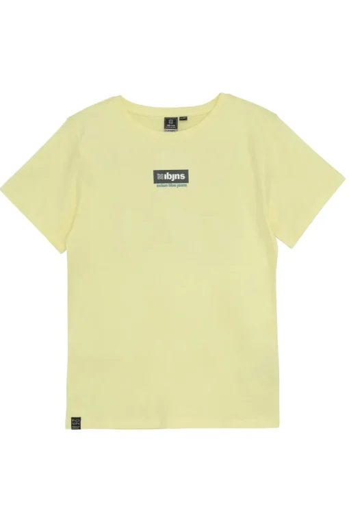Indian Blue Jeans T-shirts & Polo's^Jongens t-shirt korte mouw geel