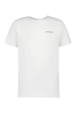 Airforce T-shirts & Polo's^Jongens t-shirt korte mouw wit