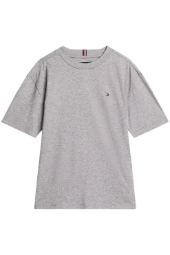 Tommy Hilfiger T-shirts & Polo's^Jongens t-shirt korte mouw grijs
