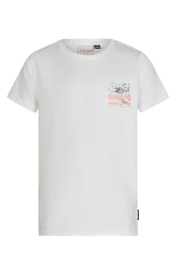 Retour Denim de Luxe T-shirts & Polo's^Jongens t-shirt korte mouw ecru