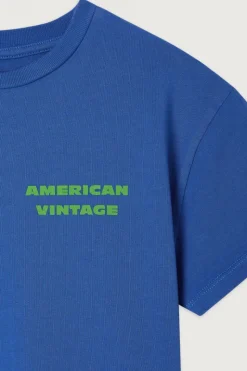 American Vintage T-shirts & Polo's^Jongens t-shirt korte mouw blauw