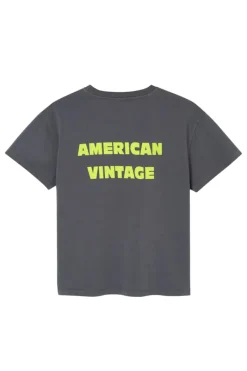 American Vintage T-shirts & Polo's^Jongens t-shirt korte mouw grijs
