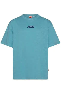 AO76 T-shirts & Polo's^Jongens t-shirt korte mouw blauw