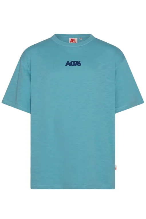 AO76 T-shirts & Polo's^Jongens t-shirt korte mouw blauw
