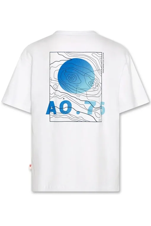 AO76 T-shirts & Polo's^Jongens t-shirt korte mouw wit