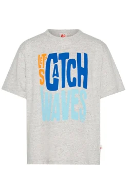 AO76 T-shirts & Polo's^Jongens t-shirt korte mouw grijs