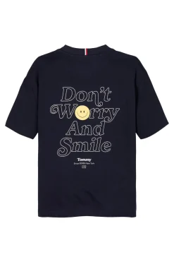 Tommy Hilfiger T-shirts & Polo's^Jongens t-shirt korte mouw blauw