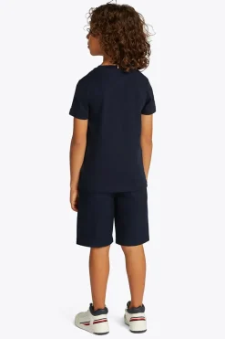 Tommy Hilfiger T-shirts & Polo's^Jongens t-shirt korte mouw blauw
