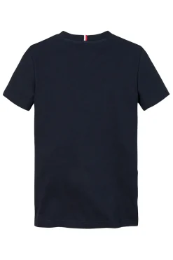 Tommy Hilfiger T-shirts & Polo's^Jongens t-shirt korte mouw blauw