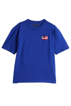 Tommy Hilfiger T-shirts & Polo's^Jongens t-shirt korte mouw blauw
