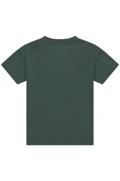 Stains and Stories T-shirts & Polo's^Jongens t-shirt korte mouw groen